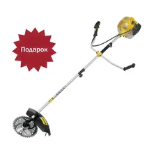 Триммер Huter GGT-1500SX, 2Т, 1500 Вт, 2 л.с., 43 см3, разб. штанга, леска/нож + ПОДАРОК